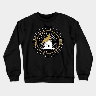 Death Crow Skull Crewneck Sweatshirt